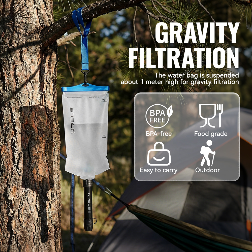 Purificador de Agua Portátil W - Portable Water Filter reseña y precio
