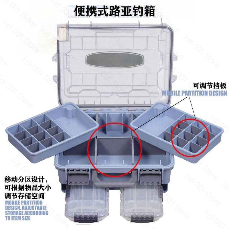 Caja de Pesca de Gran Capacida - Outdoor Camping Box reseña y precio