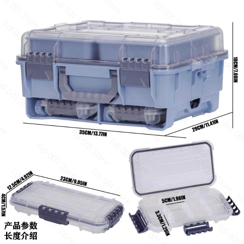 Caja de Pesca de Gran Capacida - Outdoor Camping Box reseña y precio