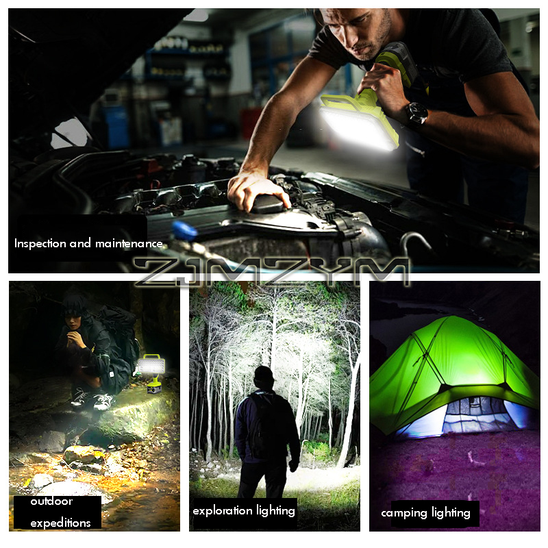 Lámpara de Trabajo LED de 9 Pu - Outdoor Camping Jobs reseña y precio