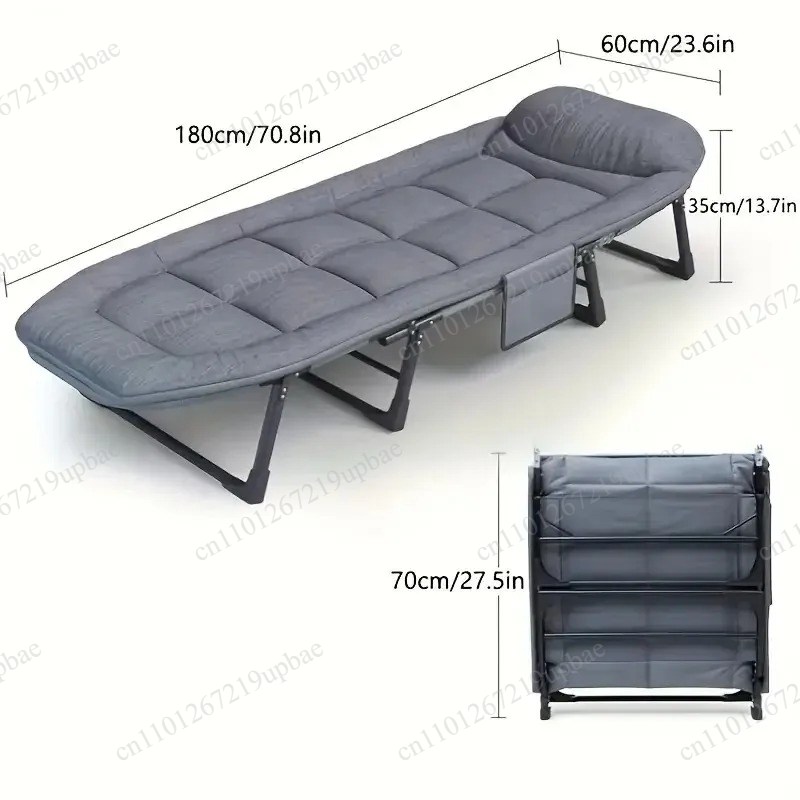 Cama Plegable Portátil, Silla  - Outdoor Camping Folding Chair reseña y precio