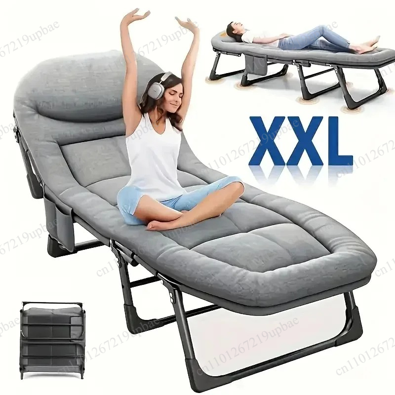 Cama Plegable Portátil, Silla  - Outdoor Camping Folding Chair reseña y precio