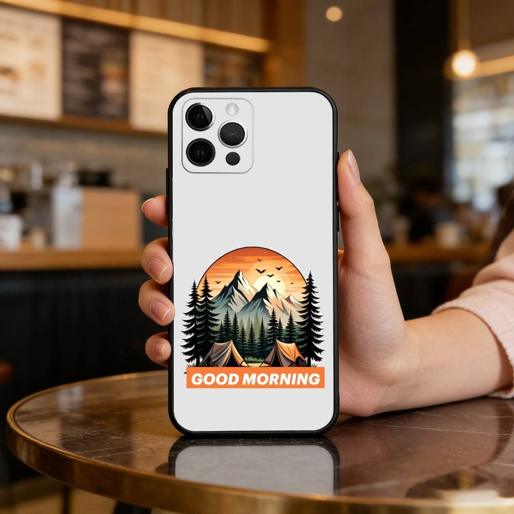 Funda para Teléfono N-Nature p - Outdoor Camping Quotes reseña y precio
