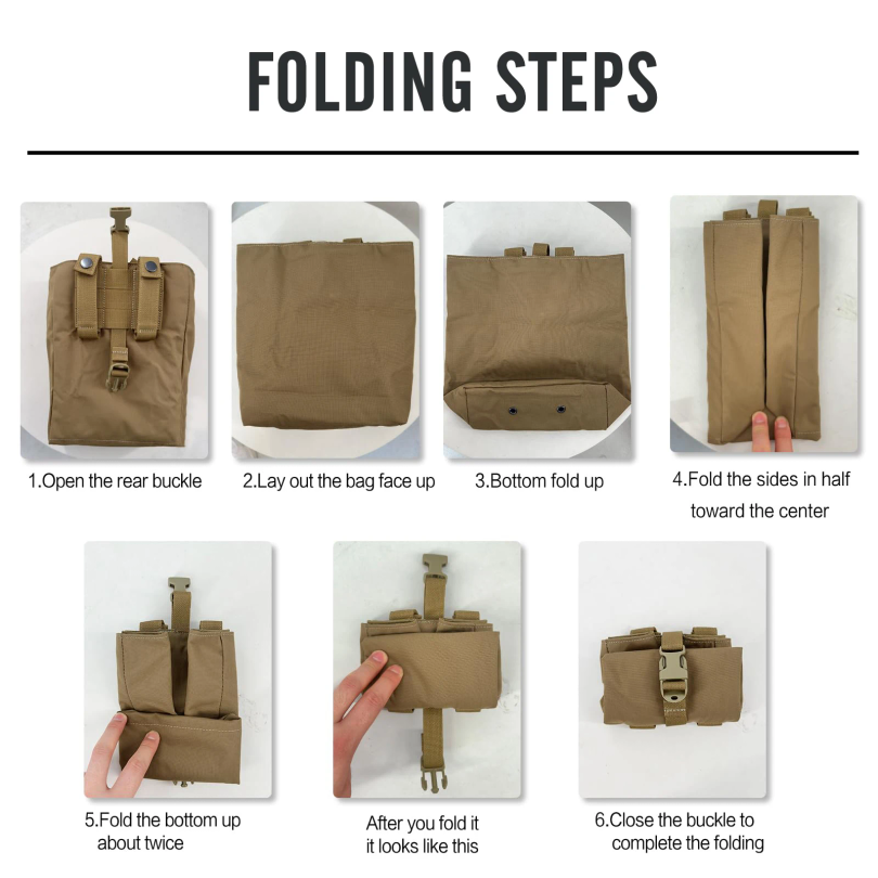 Nueva Bolsa Táctica Plegable M - Outdoor Camping Magazine reseña y precio