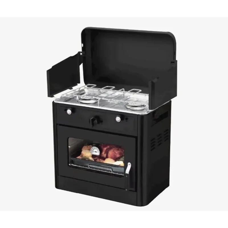 Horno de Gas portátil de lujo  - Outdoor Gas Camping Oven reseña y precio