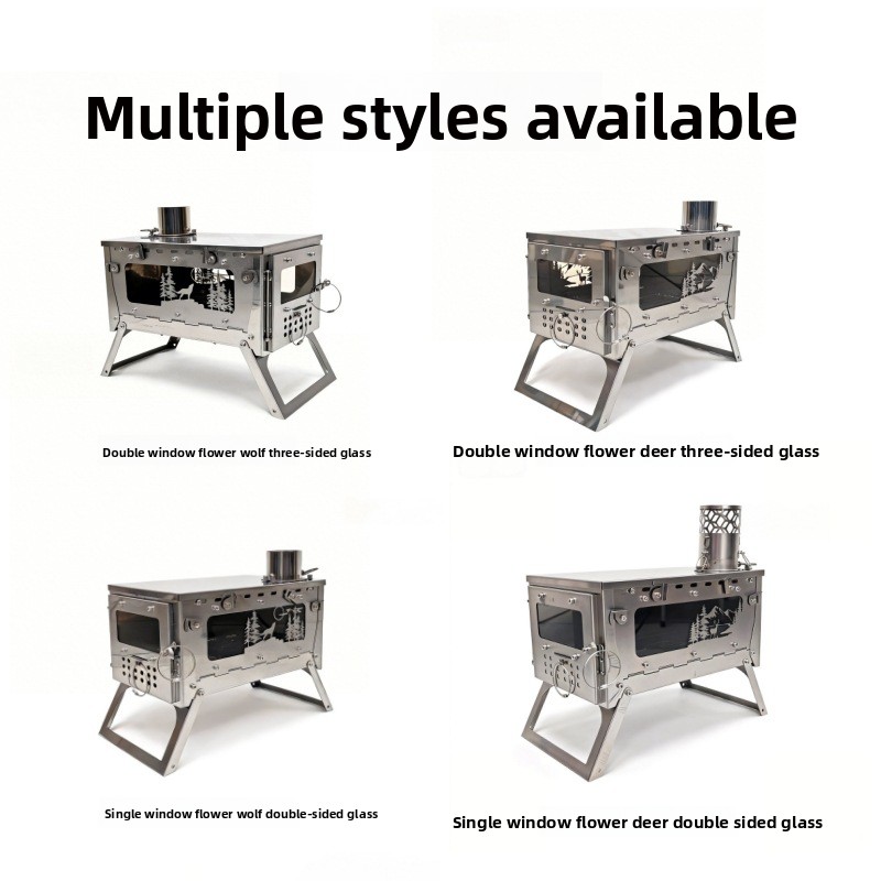 Estufa de Leña Plegable Portát - Outdoor Camping Wood Burning Stove reseña y precio