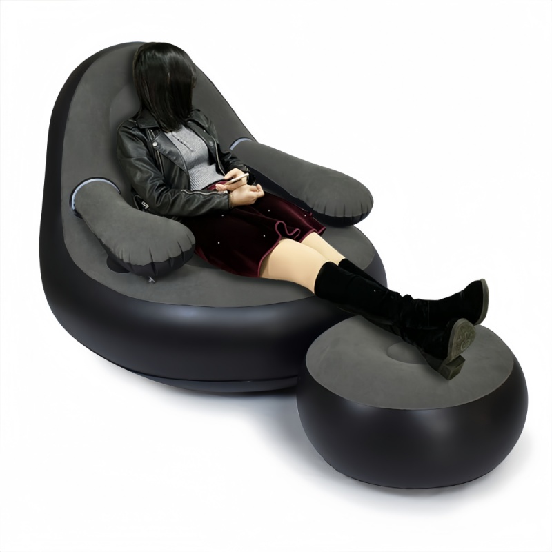 Sofá Inflable de PVC con Repos - Outdoor Camping Folding Chair reseña y precio