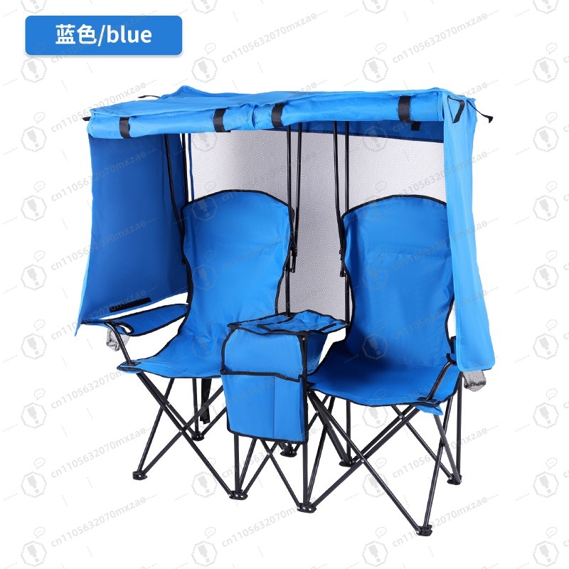 Silla plegable doble para acam - Outdoor Camping Folding Chair reseña y precio