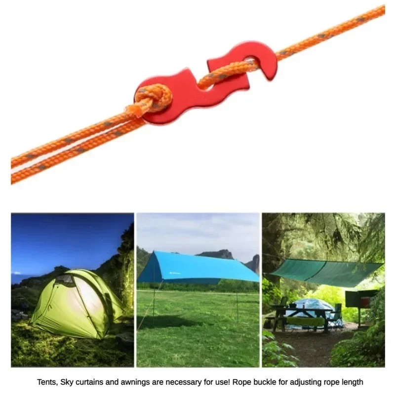 Tensor de cuerda de aluminio c - Outdoor Camping Extension Cord reseña y precio