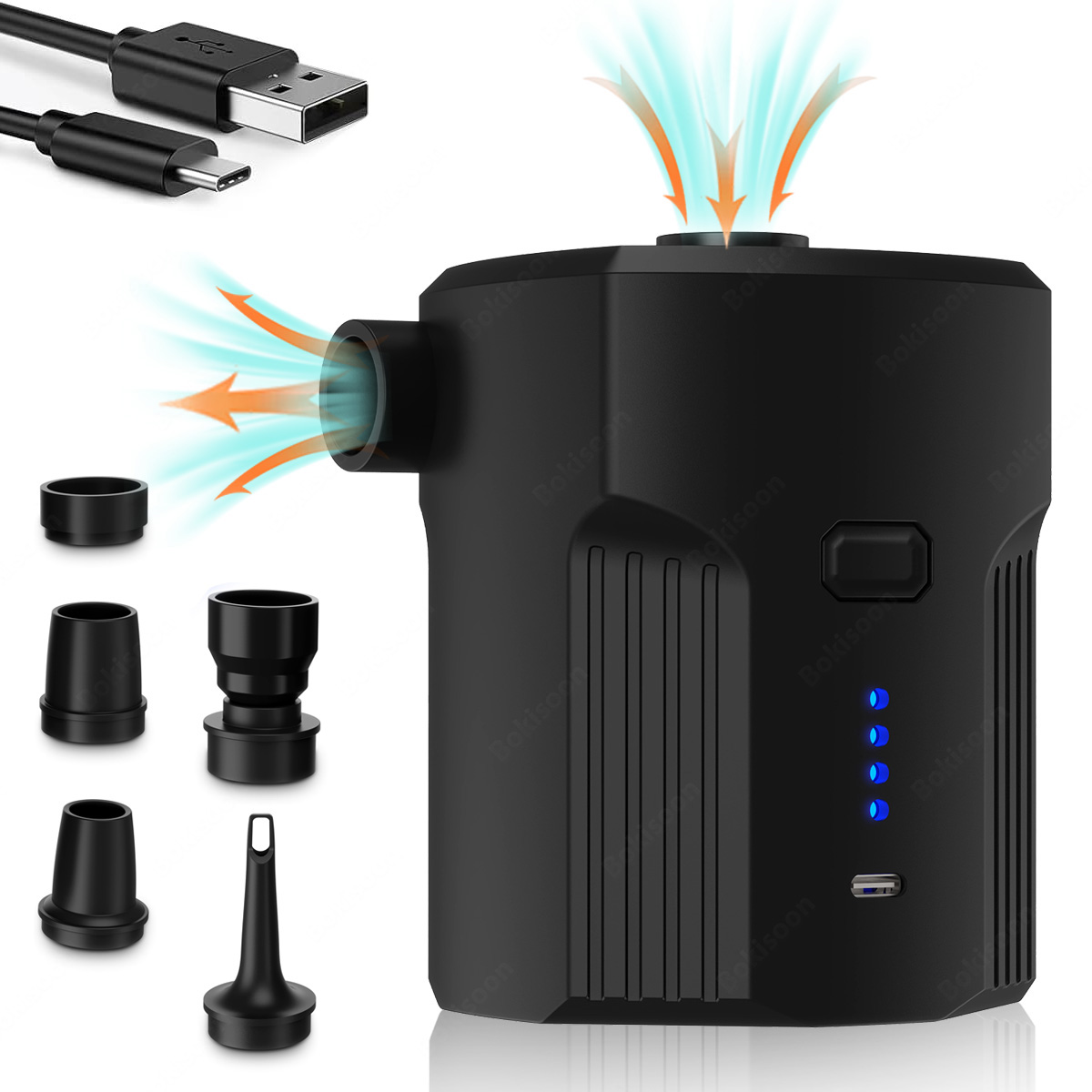 Bomba de aire eléctrica portát - Outdoor Camping Mat reseña y precio
