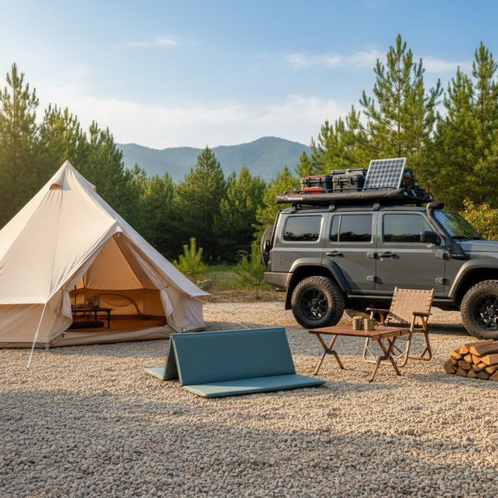 Alfombrilla acolchada plegable - Outdoor Camping Mat reseña y precio