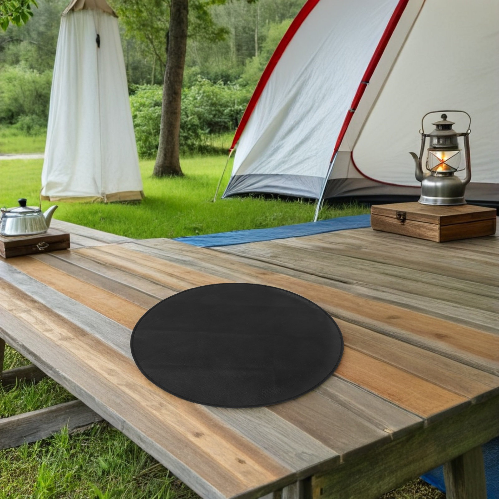 Alfombrilla Redonda Ignífuga p - Outdoor Camping Mat reseña y precio