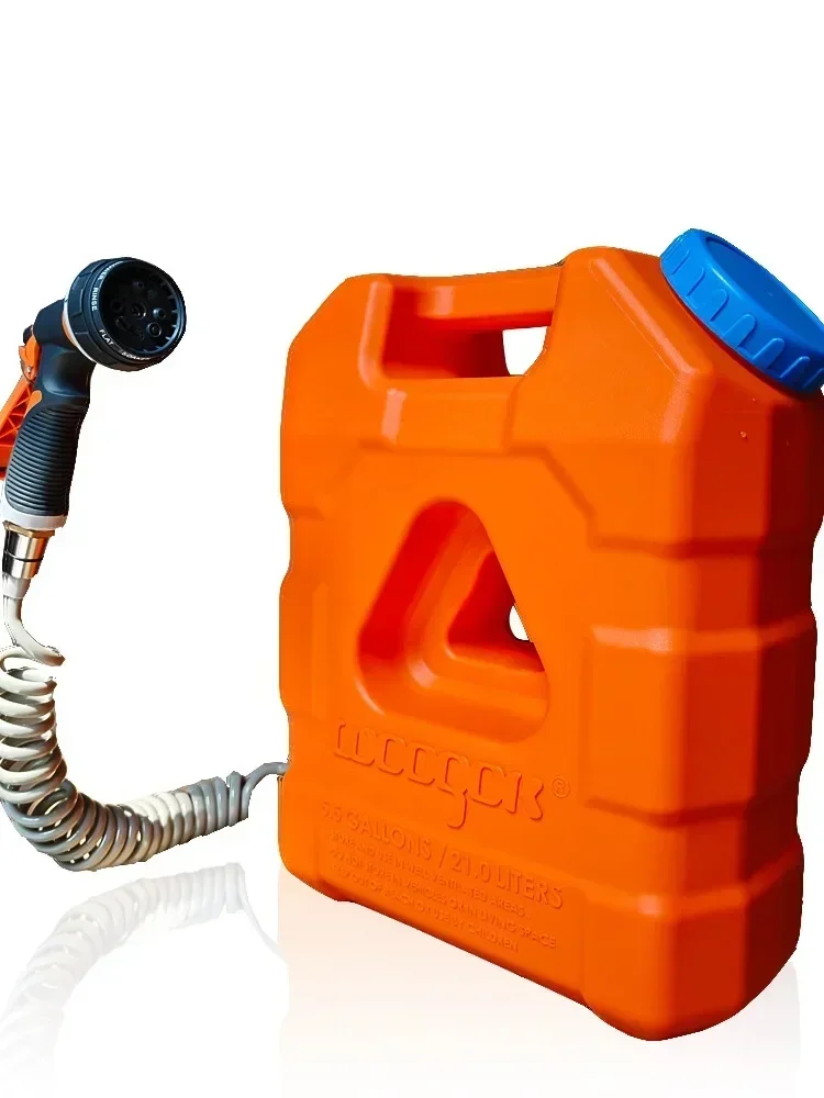 Tanque de agua portátil para t - Outdoor Camping Hot Water Shower reseña y precio