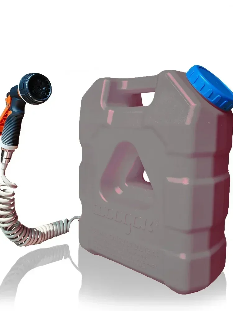 Tanque de agua portátil para t - Outdoor Camping Hot Water Shower reseña y precio