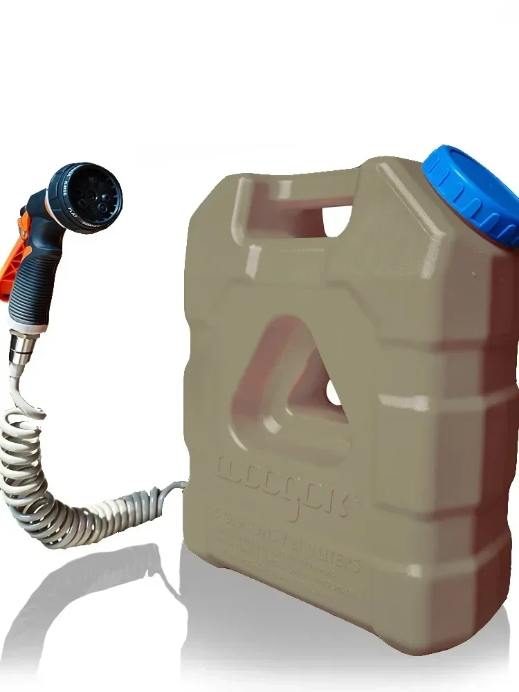 Tanque de agua portátil para t - Outdoor Camping Hot Water Shower reseña y precio