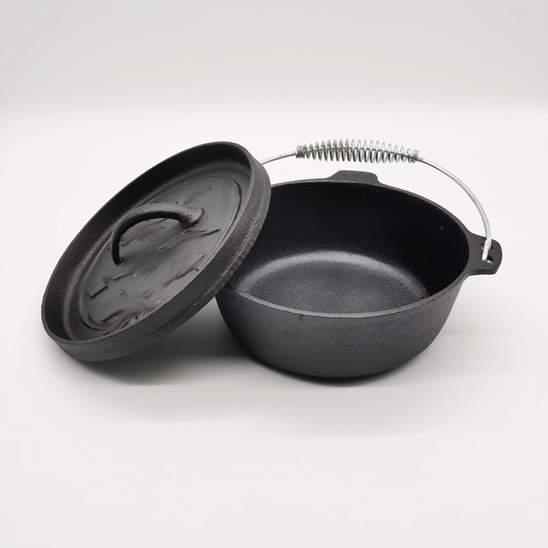 Olla de hierro fundido de 20 c - Outdoor Gas Camping Oven reseña y precio