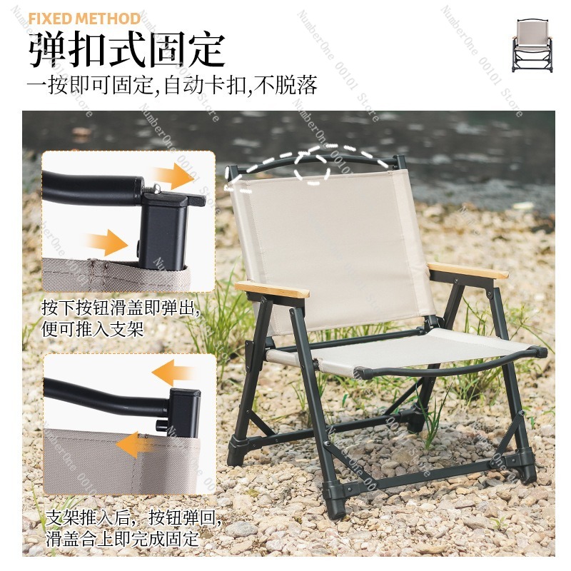 Silla de Camping Ultraligera d - Outdoor Camping Folding Chair reseña y precio