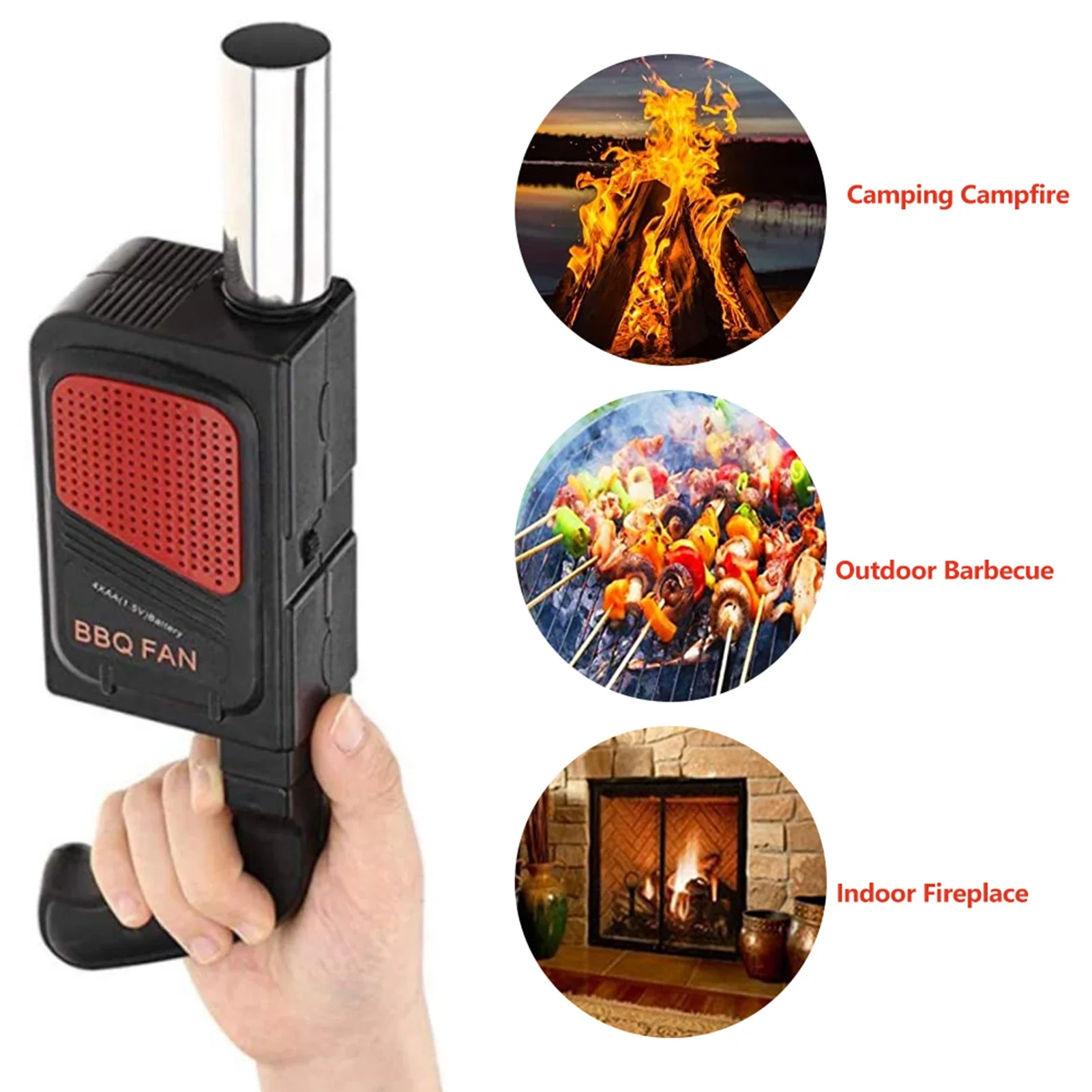 Ventilador Eléctrico Portátil  - Outdoor Camping Activities reseña y precio