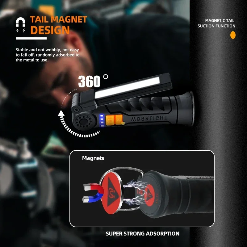 Linterna LED recargable, luz d - Outdoor Camping Jobs reseña y precio