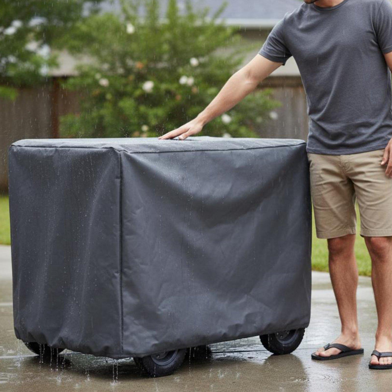 Cubierta impermeable para gene - Outdoor Camping Jobs reseña y precio