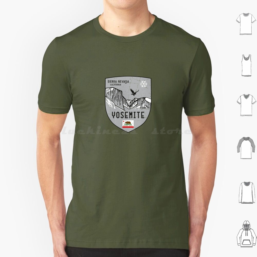 Camiseta con emblema de Yosemi - Outdoor Camping Yosemite reseña y precio