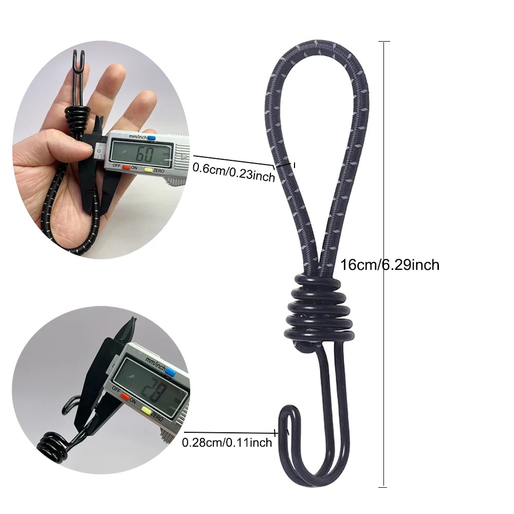 Cuerda elástica para tienda de - Outdoor Camping Tarp reseña y precio