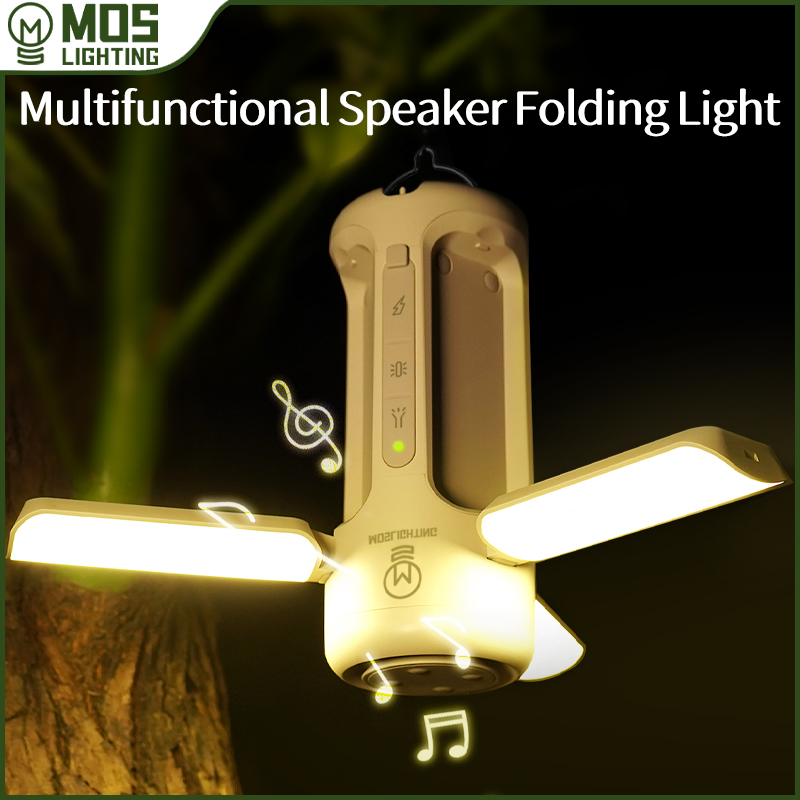 MOSLIGHTING-altavoz portátil c - Zd Outdoor Camping reseña y precio